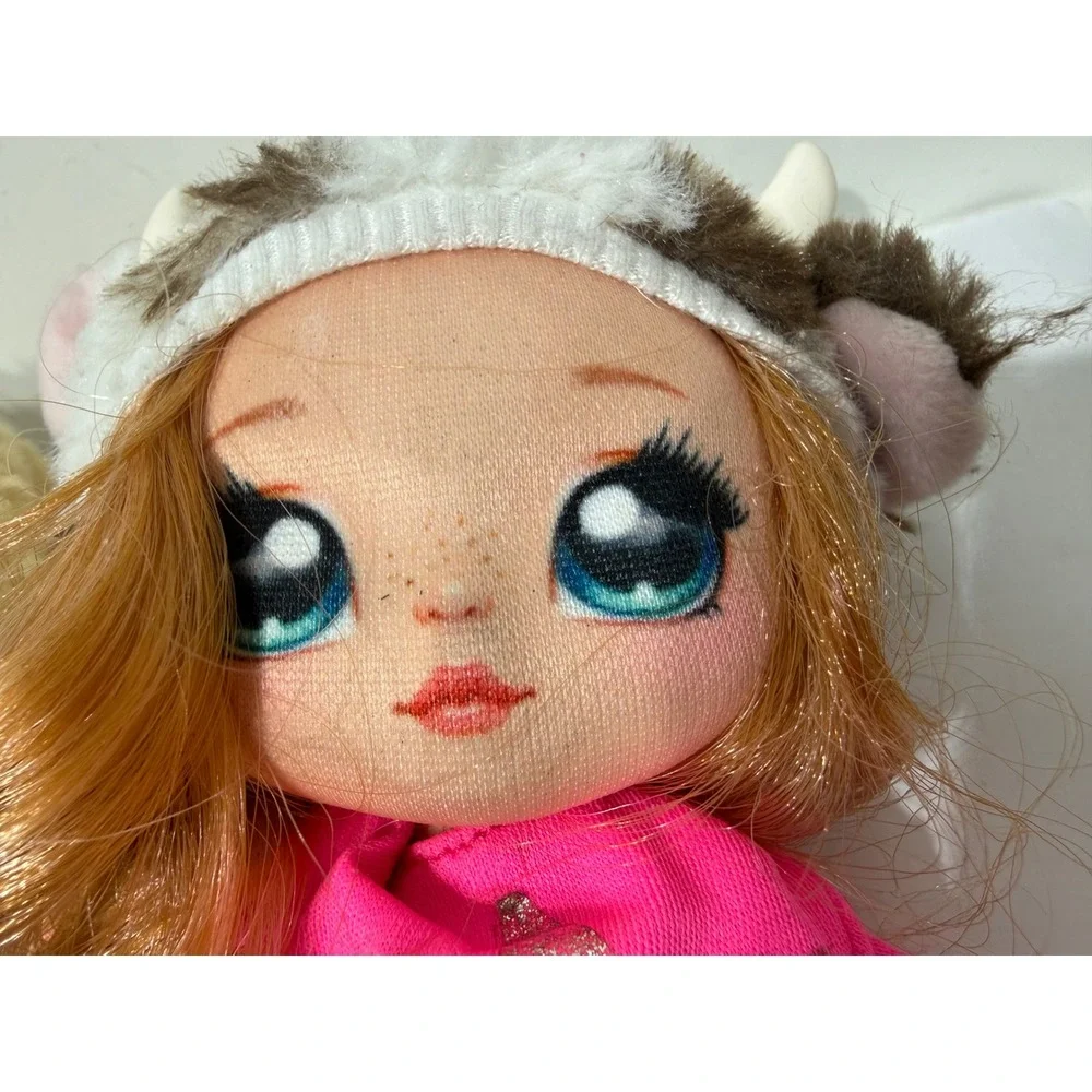 Na Na Na Surprise Series 2 Dolls Boy Puppy Green Tracksuit Girl Cow Pink Dress